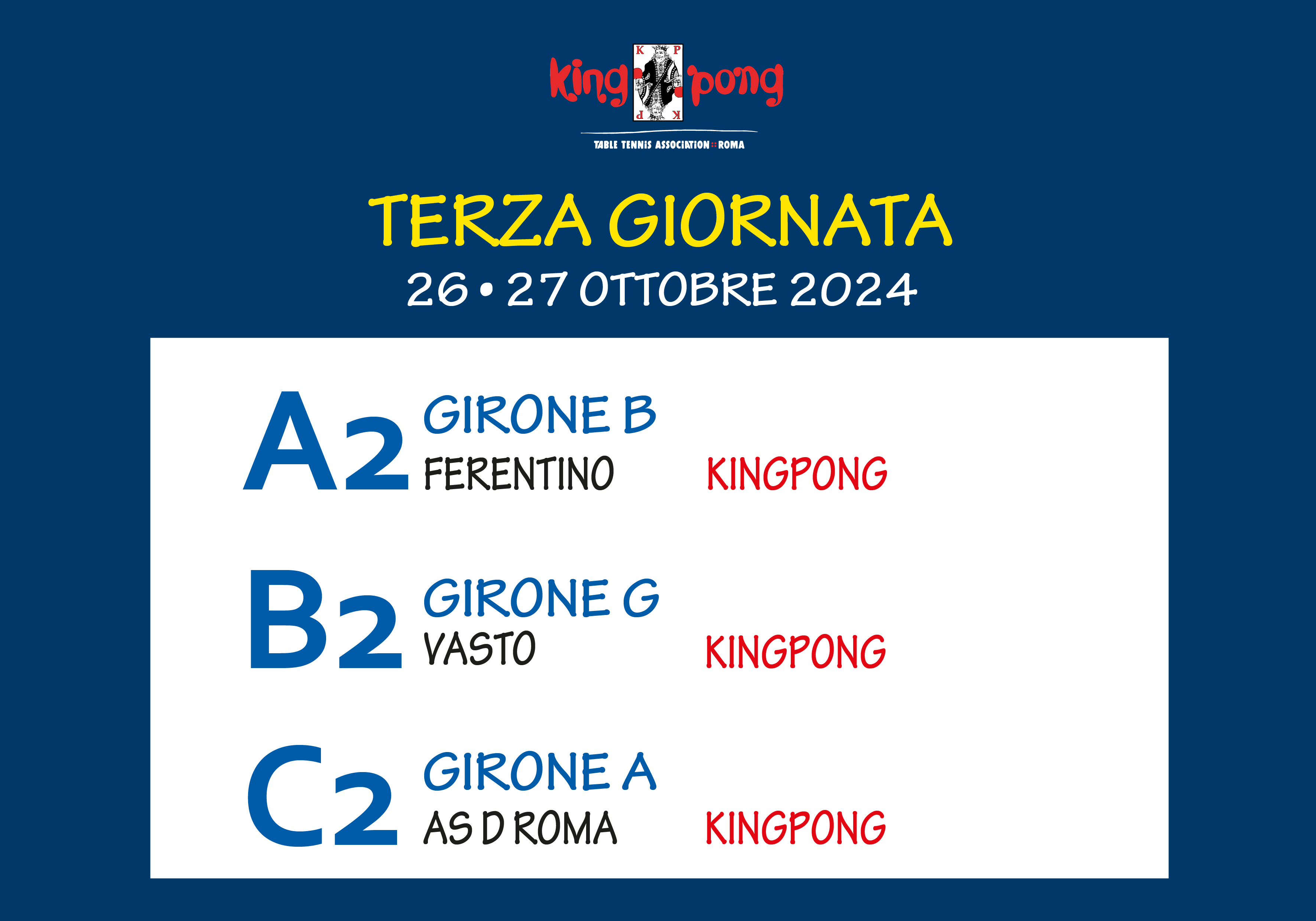 TERZA GIORNATA